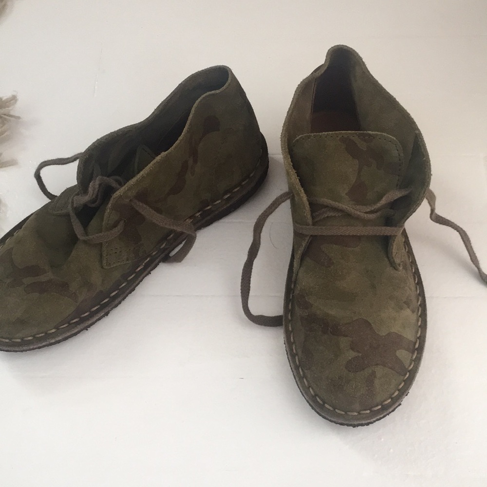 Crewcuts Camo Suede Booys